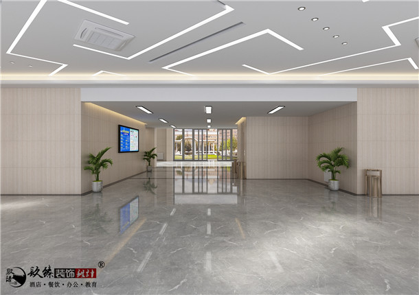 青铜峡神华国能电厂办公楼装修设计公司 