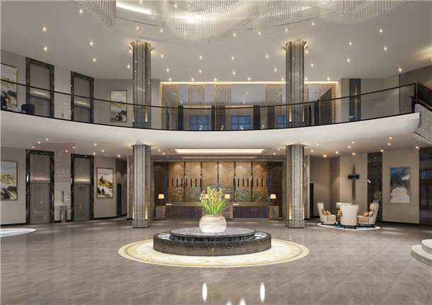 青铜峡燕然银都酒店装修设计|酒店的装修质量更重要的是设计的还原度。