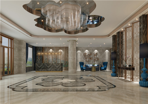 青铜峡雅布里酒店装修设计|给客人留下美好的第一印象