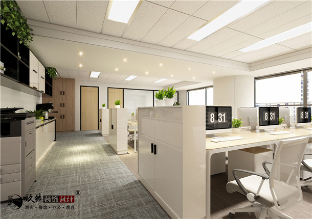 青铜峡蒲惠办公室设计|构建一个心阅自然的室内形态空间