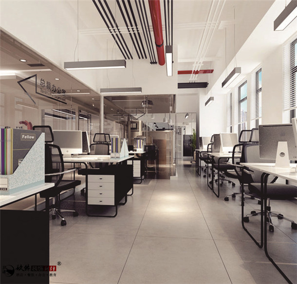青铜峡瑞新办公室设计|设计让整个办公环境更轻松