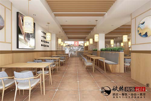 青铜峡食湘府餐厅设计方案鉴赏|青铜峡餐厅设计装修公司推荐